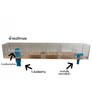 กรองบนสำหรับตู้ปลา(ตู้48-60นิ้ว) อะคริลิคหนาอย่างดี อุปกรณ์ครบ