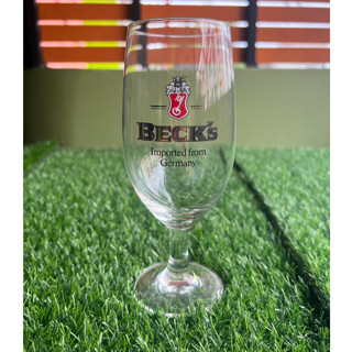 แก้วเบียร์ BECKS จากเยอรมัน 250 ml ลิขสิทธิ์แท้ ทรง Snifters