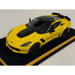 corvettec7-r edition yellow 1:18 (GT SPIRIT)