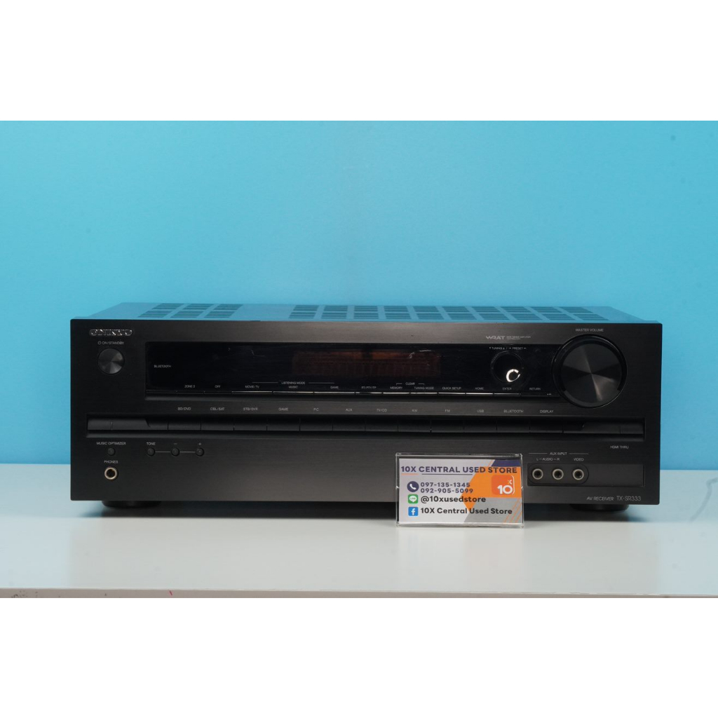 เครื่องเสียง AVR Onkyo TX-SR333 สภาพสวย คุณภาพยังดีมาก - ID23030166
