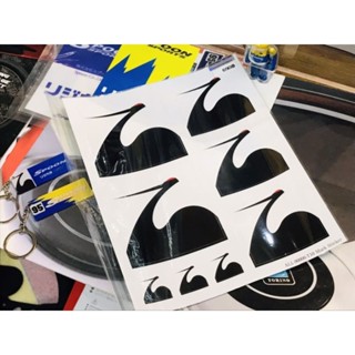 สติ๊กเกอร์ spoon sports แท้ญี่ปุ่น ติดรถ รางเบาะ ติดกระจก แต่งรถ เป็นรูปนก sticker car ติดแน่น ทนทานแน่นอน สวยจ๊าด