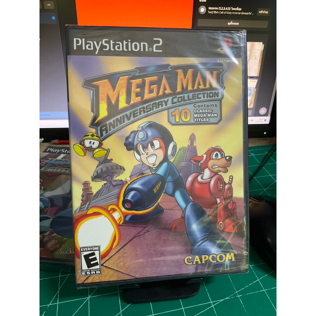 แผ่นแท้ มือ 1 ซีล Megaman anniversary / Rockman PS2