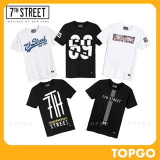 7th Street เสื้อยืด แนวสตรีท รวมรุ่นยอดนิยม (RSV001,OHD001,MSV002) ของแท้