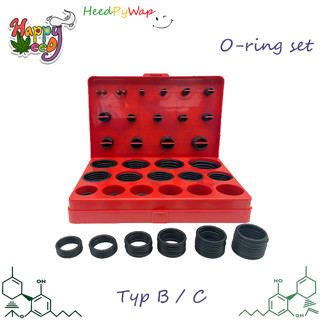 โอริงกล่อง แดง น้ำเงิน เหลือง ยางโอริง O-Ring Assortment Nitrile Rubber Tool Set NBR