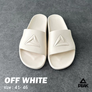 PEAK Street Slipper "Alpha" RLW2301L รองเท้าแตะ สไตล์สปอร์ต ใส่หลังเล่นกีฬา เดินเล่น กระชับเท้า ทนทาน ไม่อับ กันน้ำ100%