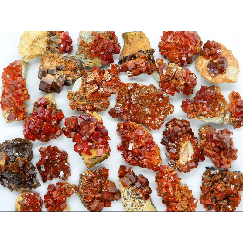 1 Pc Vanadinite Crystal Cluster vanadinite cluster – Natural Vanadinite Crystal – Healing Crystals