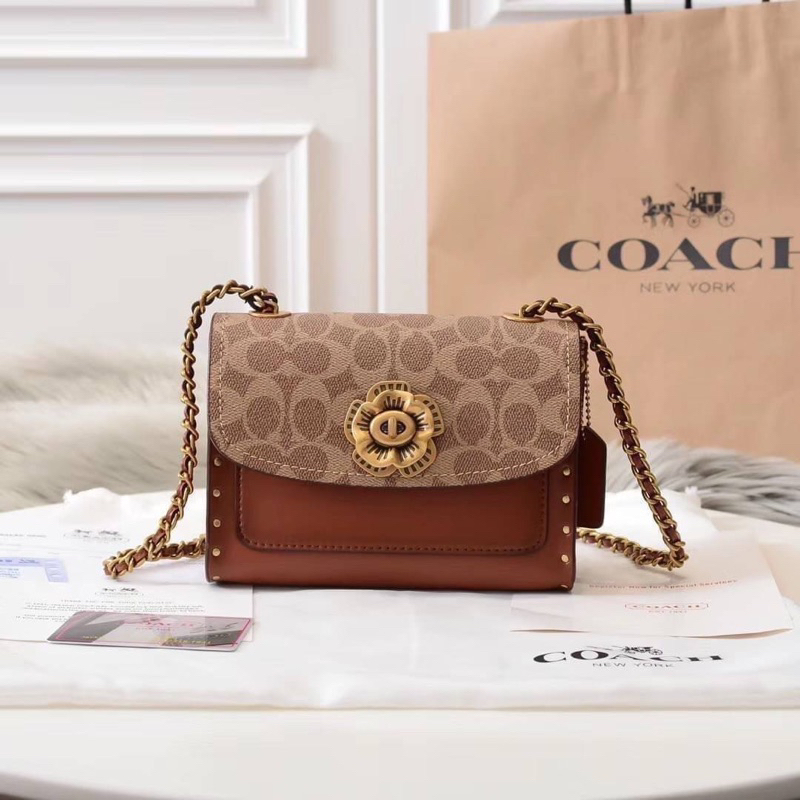 พร้อมส่ง 🛍️ Coach 30592 Coach Parker 18 BagOutlet💯%