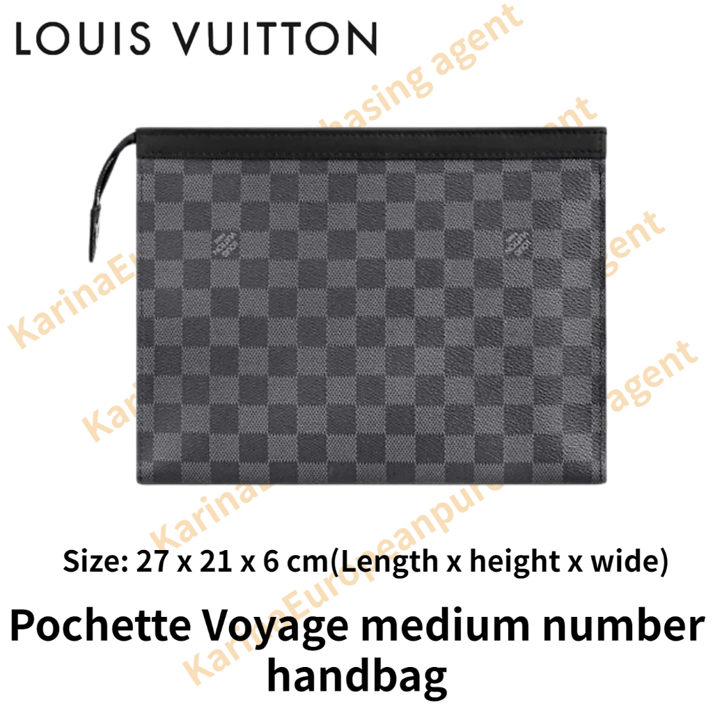 Louis Vuitton Voyage pochette new White Leather ref.182168 - Joli Closet