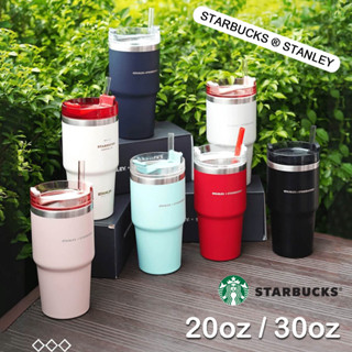 แก้ว กระติกน้ำ 20oz 30oz แถมหลอด พร้อมฝา แก้วสแตนเลส304 เก็บร้อน-เย็น  แก้ว STAR Tumbler Snowman