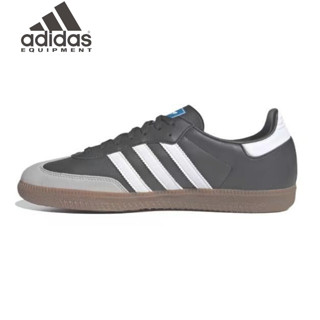 adidas orginals Samba Vegan Black gray ของแท้ 100 % style Running shoes sneakers