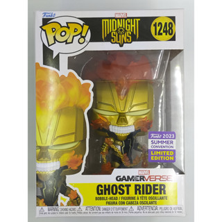 SDCC 2023  Funko Pop Marvel Midnight Suns Gamerverse - Ghost Rider #1248 (กล่องมีตำหนินิดหน่อย) แบบที่ 2