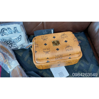 MCM แท้💯กระเป๋าสะพายข้าง Crossbody Bag (mcm MMR AAKC03 CO001)