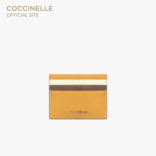 COCCINELLE METALLIC TRICOLOR DOCUMENT HOLDER 129501 กระเป๋าใส่การ์ด