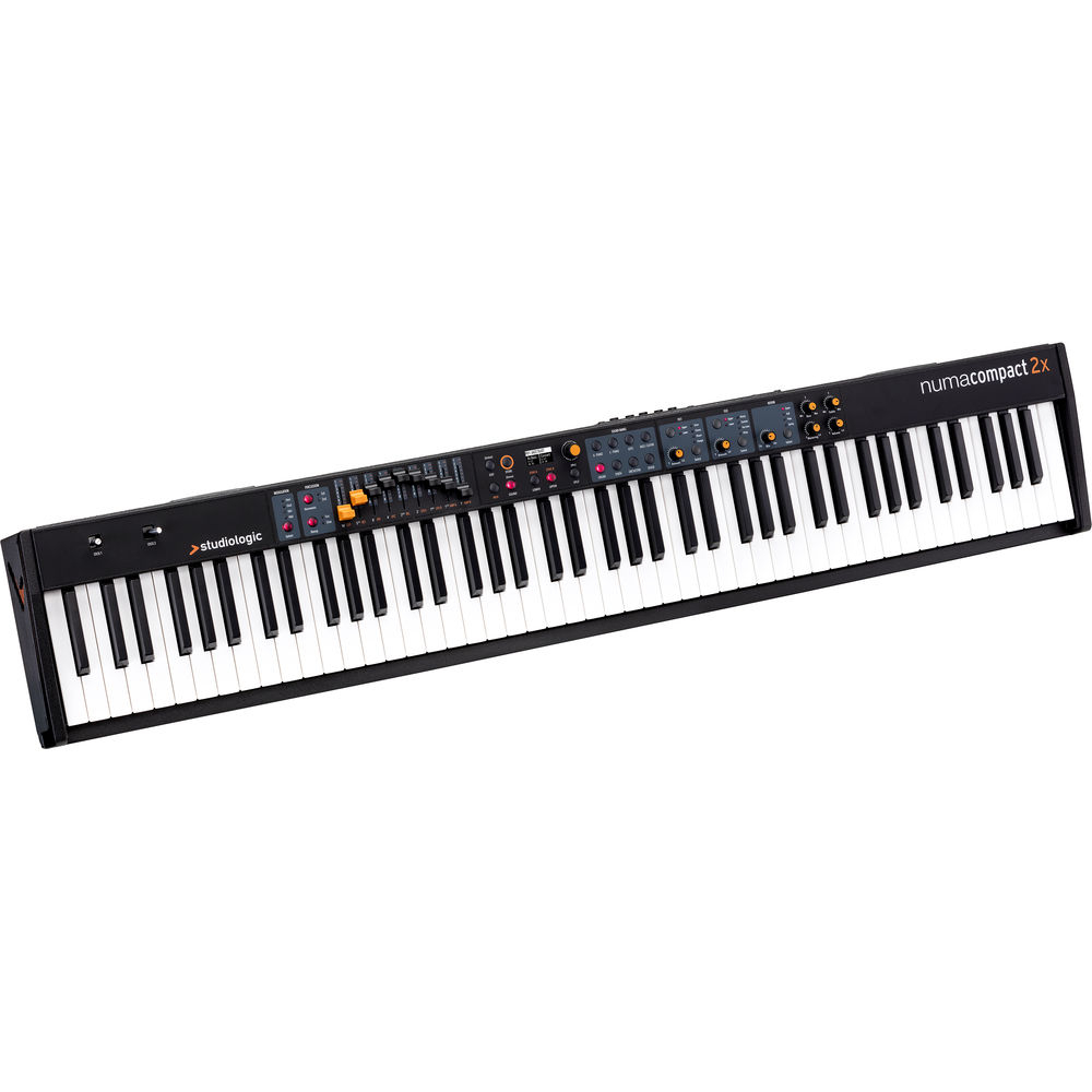 StudioLogic Numa Compact 2x *ของแท้ประกัน 1ปี* เปียโนไฟฟ้า 88-Note Portable Digital Piano, Built-In 