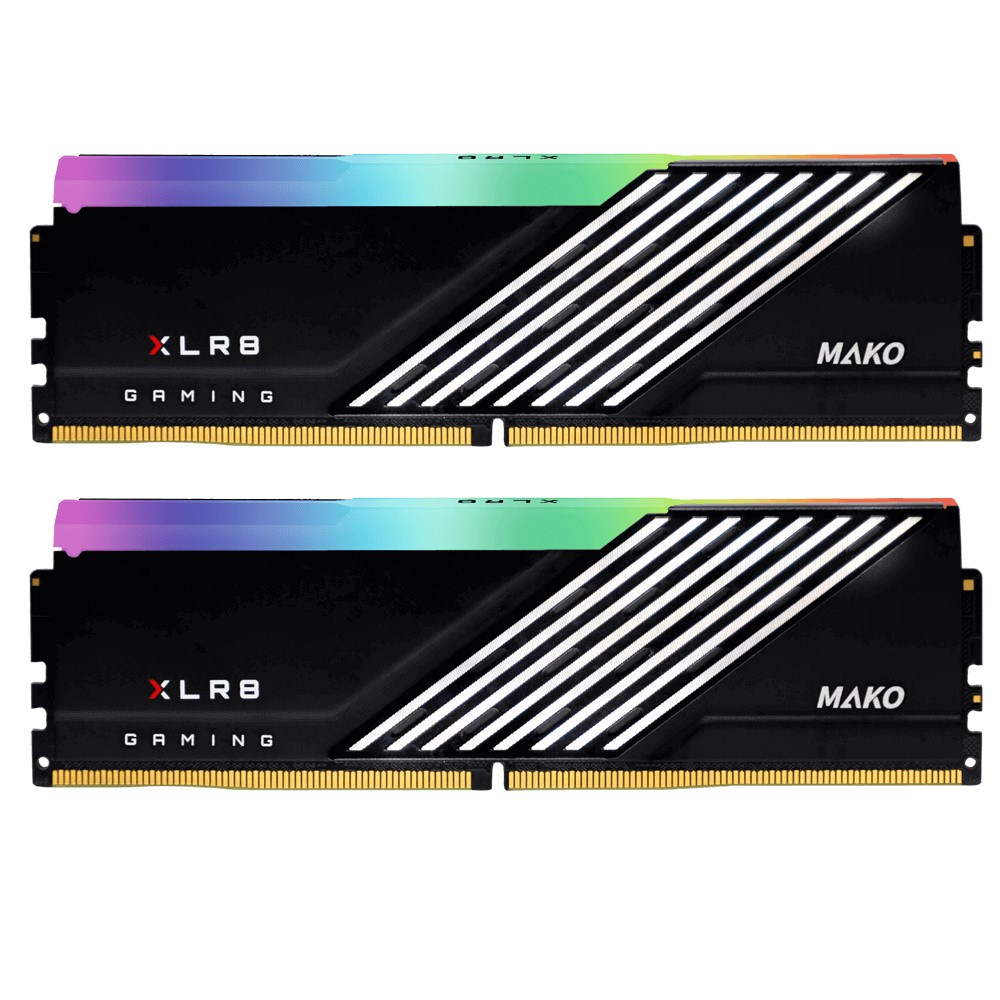 แรมพีซี PNY XLR8 MAKO EPIC-X RGB 32GB (2x16) DDR5 6000MHz Desktop Memory MD32GK2D5600040MXRGB -LfeTime