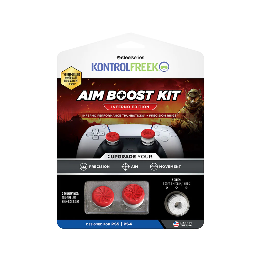 KontrolFreek [ของแท้ USA] Aim Boost Kit Inferno Edition PS5|PS4 Xbox S|X / One