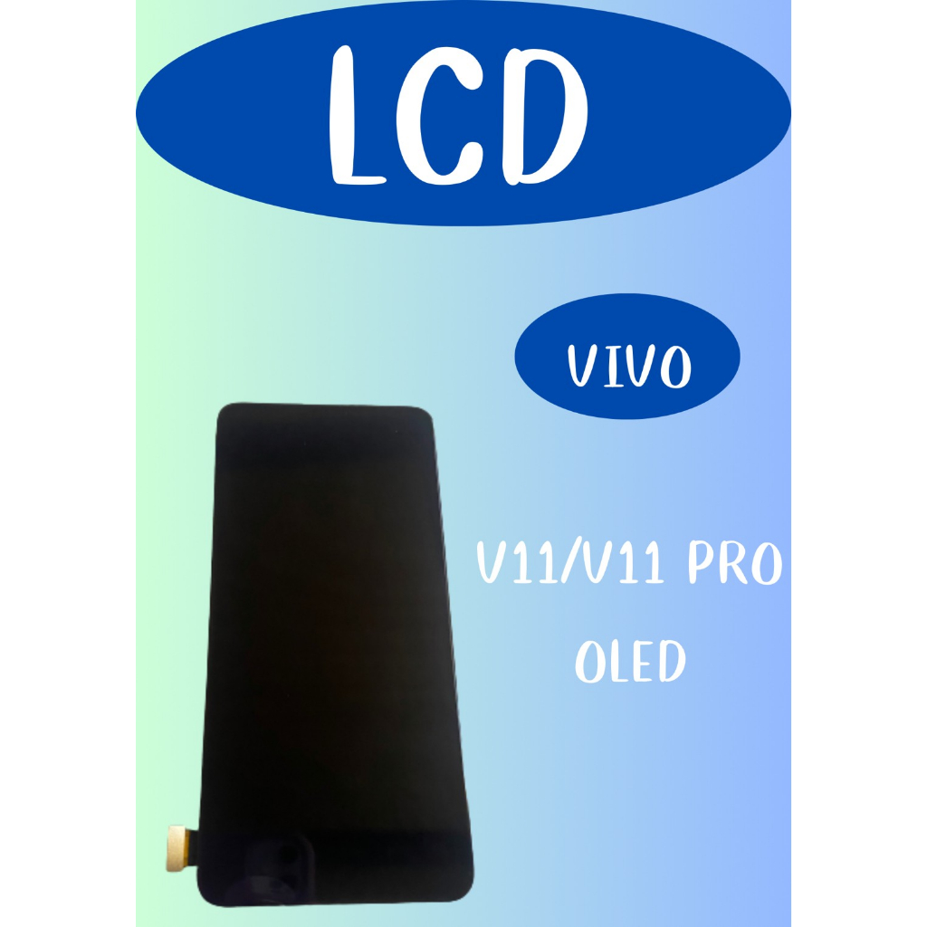 LCD Vivo V11I/V11 PRO OLED (สามารถสแกนนิ้วได้) มีชุดไขควงแถม+ฟิม+กาวติดจอ อะไหล่มือถือ คุณภาพดี pu shop