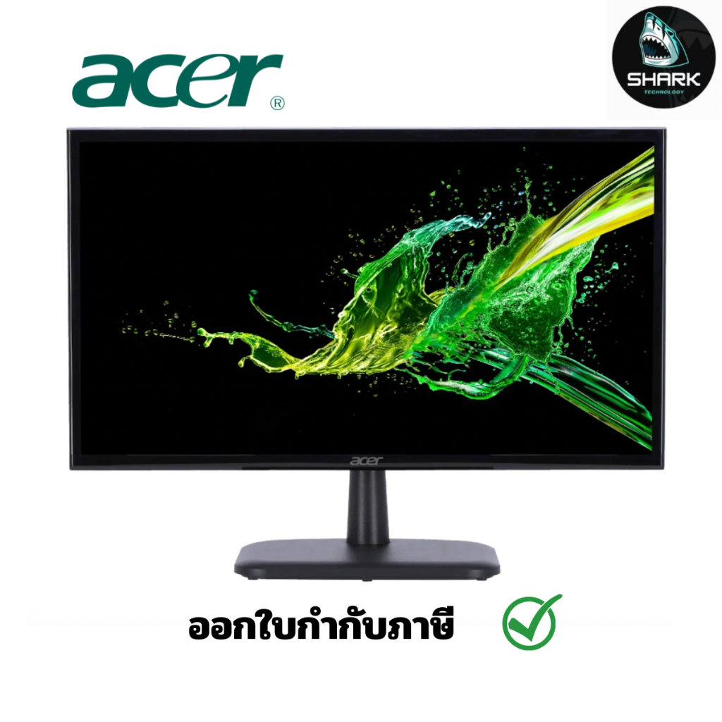 หน้าจอมอนิเตอร์ Monitor Acer LED 21.5” EK220QH3bi (UM.WE0ST.301) กรุณาเช็คสินค้าก่อนสั่งซื้อ