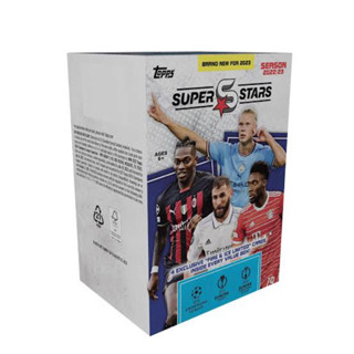 [พร้อมส่งฟรี] การ์ดสะสมฟุตบอล 2022-23 Topps Superstars UEFA  Club Competition Blaster Box