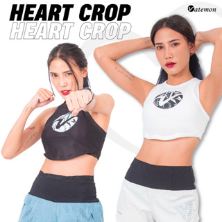 VATEMON เสื้อกีฬาวิ่ง HEART CROP