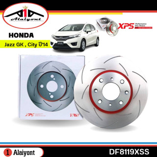 ส่งฟรี TRW XPS จานเบรค - หน้า HONDA JazzGK14 City14-on แจ๊ส ซิตี้ จานเบรคแต่ง เซาะร่อง รหัส DF8119XSS จำนวน 1คู่