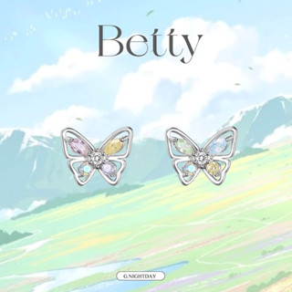 💐🦋 Betty💐🦋 ต่างหูผีเสื้อ น่ารัก ใส่ได้ทุกโอกาส