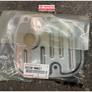 กรองเกียร์ออโต้ Toyota ZZE122,NCP42,NCP93,ZZE141 (35330-0W021) แท้ห้าง Chiraauto