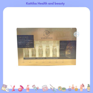 VANEKAA 24K GOLD Hyaluronic acid essence liquid ampoule 2 ml x 7 pcs