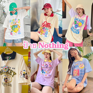 ป้ายNOTHING 💕เสื้อยืดoversize / NOT OVปก