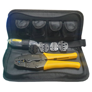 Arsia Tools คีมย้ำหางปลา รุ่น MHR-0306 5 แบบสลับหัวได้ พร้อมซอง คีมย้ำ หางปลา