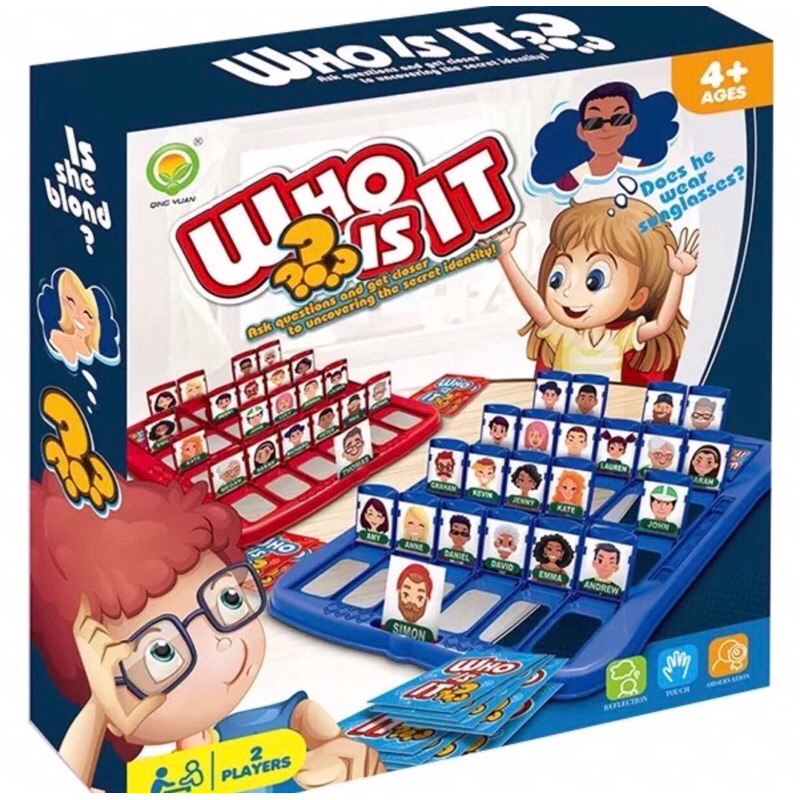 Who is it Board Game - บอร์ดเกม Guess Who
