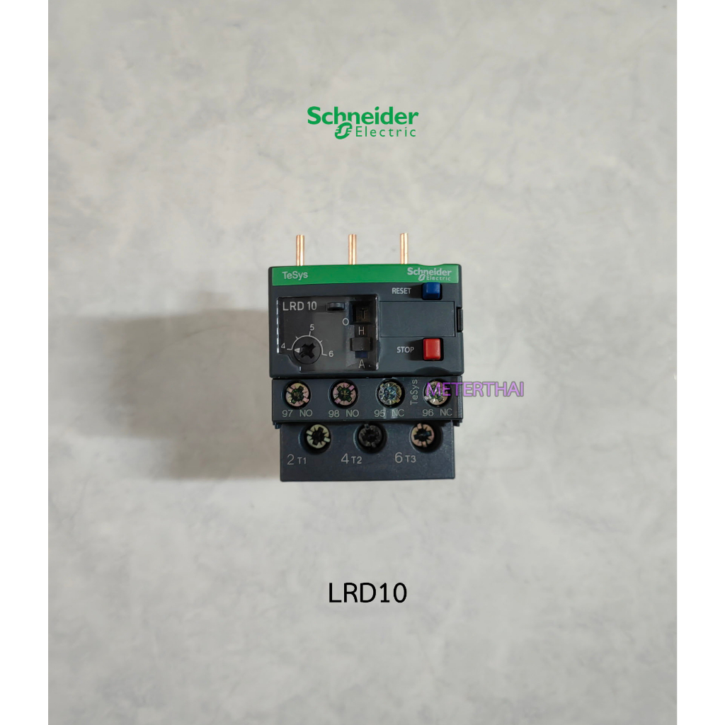 Schneider Electric LRD10 4-6 แอมป์ โอเวอร์โหลด รีเลย์ Overload Relay