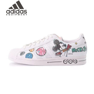 Adidas Superstar Mickey Mouse GZ8839 สินค้าลิขสิทธิ์แท้ Adidas รองเท้าลำลอง