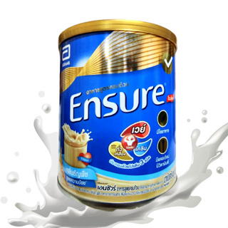 [สูตรเดิมโฉมใหม่] Ensure เอนชัวร์ ธัญพืช 400 กรัม Ensure Wheat 400g อาหารเสริมสูตรครบถ้วน สำหรับผู้ใหญ่