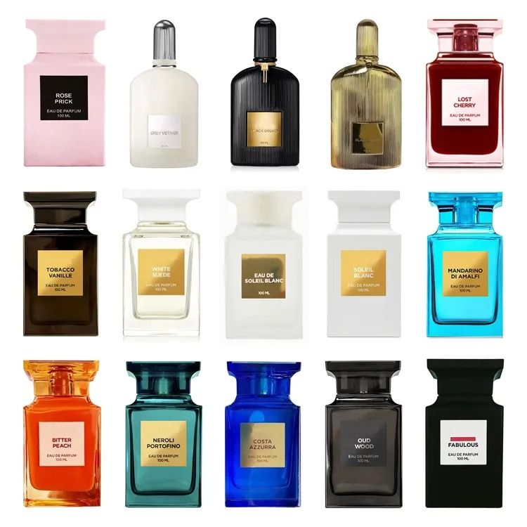 T O M F O R Rose Prick Fucking Soleil Blanc Lost Cherry Neroli Portofino Bitter Peach Oud Wood PERFUME 100 ml