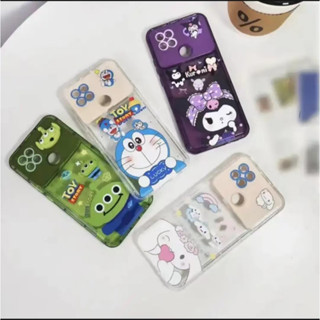 เคส TPU เคสการ์ตูนนูน มีกระจก ตั้งได้ สำหรับรุ่น Vivo Y12A Y12S Y20 Y20S Y20I Y12 Y15 Y17