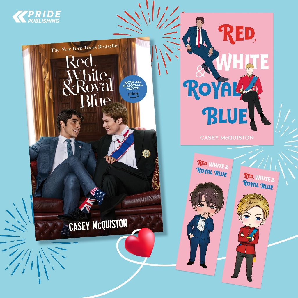 Red, White &amp; Royal Blue โดย Casey McQuiston ฉบับแปลไทย [มีของพร้อมส่ง]