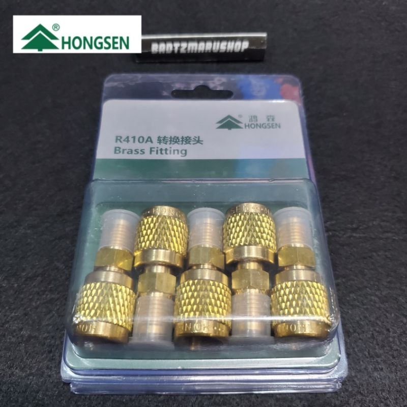 หัวแปลงสายชาร์จน้ำยา Hongsen เป็นน้ำยา R410a R32