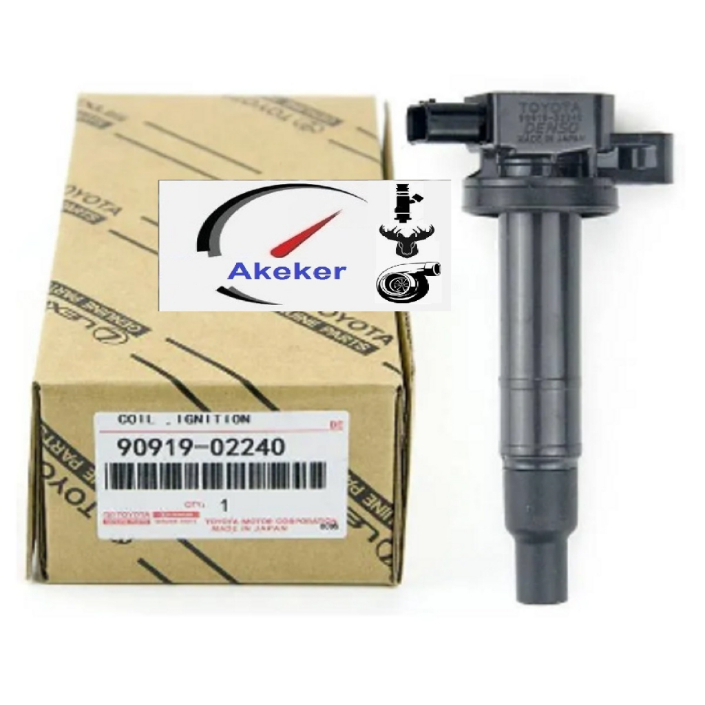 Ignition Coils Toyota Vios 03-12 Toyota Yaris 06-12 (Made in Japan) PART NO 90919-02240 / 90919-0226