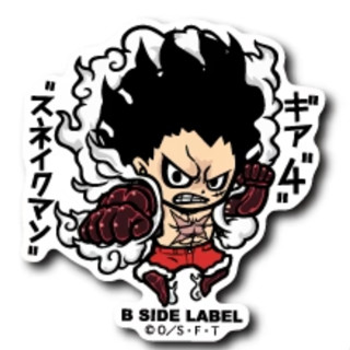 [Direct from Japan] B - SIDE LABEL Sticker ONEPIECE One Piece Luffy " Gear 4 " Snake Man Japan NEW