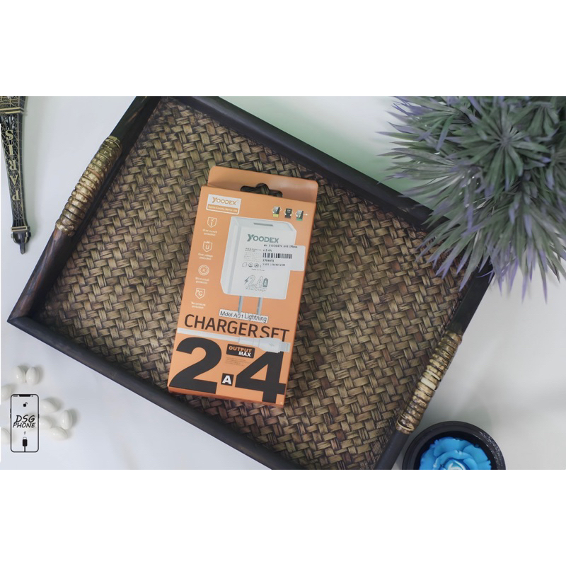 ชุดชาร์จ Yoodex A01 2.4Aส่งจากไทย Fast Charge สายชาร์จ หัวชาร์จเร็ว micro typeC คุณภาพสูง USB สายชาร