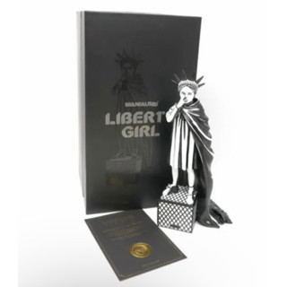 Mighty Jaxx Banksy Liberty Girl 1st Edition 25cm.ของแท้