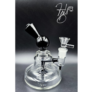 Dab Rig Recycler แด๊บ ริคแก้วรีไซเคลอร์ บ้องแก้ว Glass Dab rig 6" HTB Dabrig BU079