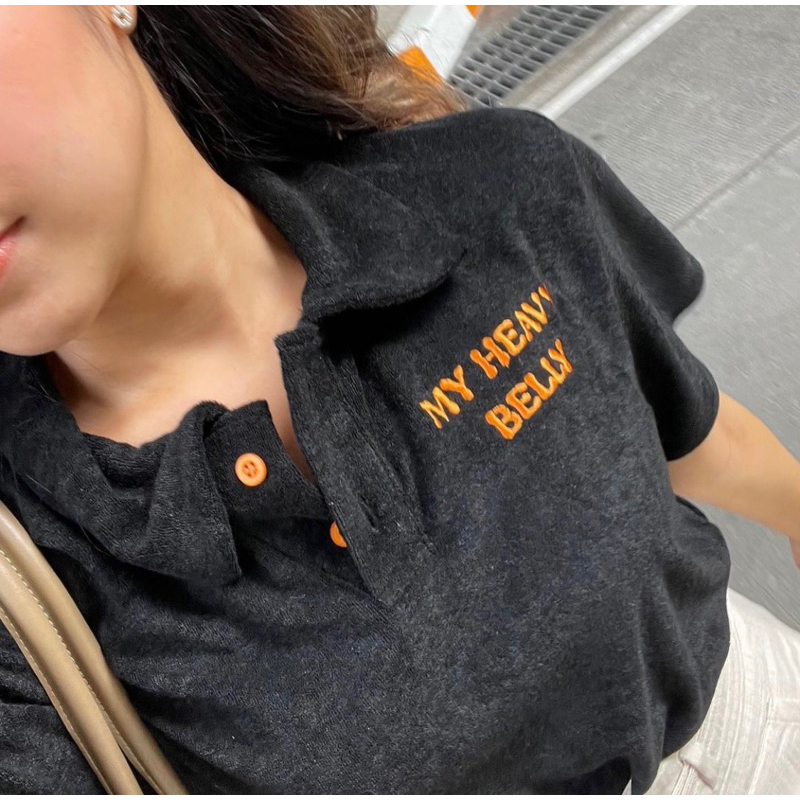 PlainandPlane ll Comfy Polo (Black)