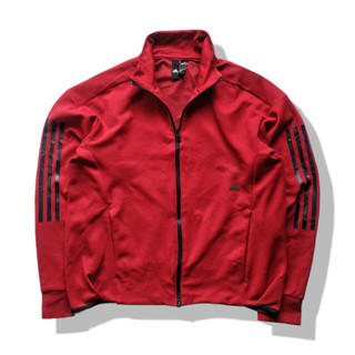 adidas Red Full Zipper Jacket รอบอก 46”