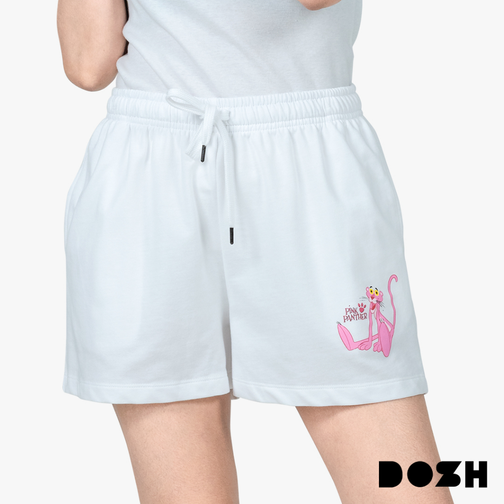 DOSH WOMEN'S SHORTS PINK PANTHER กางเกงขาสั้นผู้หญิง FPPWR1001-OW