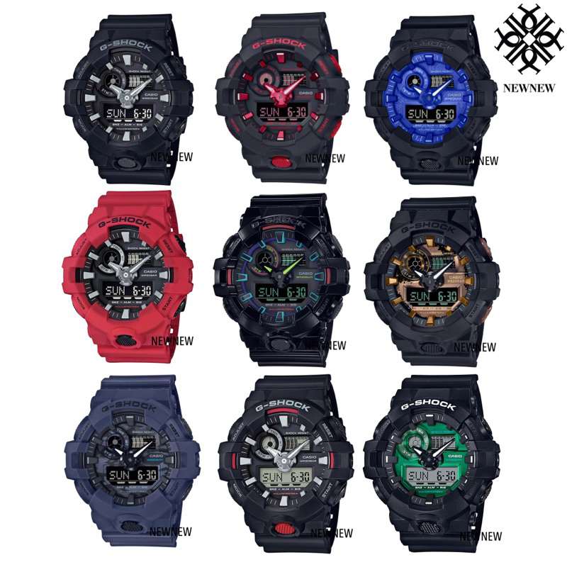G-SHOCK รุ่น GA-700-1B GA-700BNR GA-700BNR GA-700DC GA-700AR GA-710GB GA-700BMC GA-700SK GA-700SE-1A