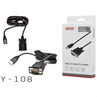 (ฮับ ยูเอสบี) Unitek Y-108 USB2.0 to Serial Converter Cable