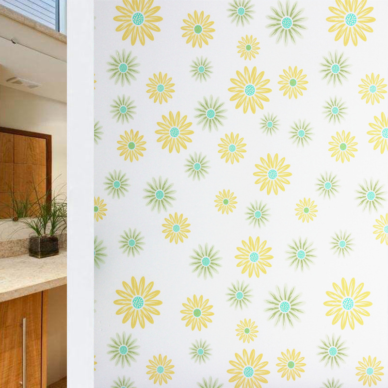 สติ๊กเกอร์ติดกระจก มีกาวในตัว สติ๊กเกอร์ตกแต่งกระจก กันแดด ติดกระจก กันมองเห็น มีให้เลือกหลายลายหลายขนาด - รูปที่ 6