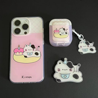 🎁ส่งของขวัญ🎁เคสไอโฟน 14 Pro Max 13 12 11 เคส for เคสไอโฟน11 น่ารัก griptok airpods 1 2 Pro gen3 การป้องกันการตก Case